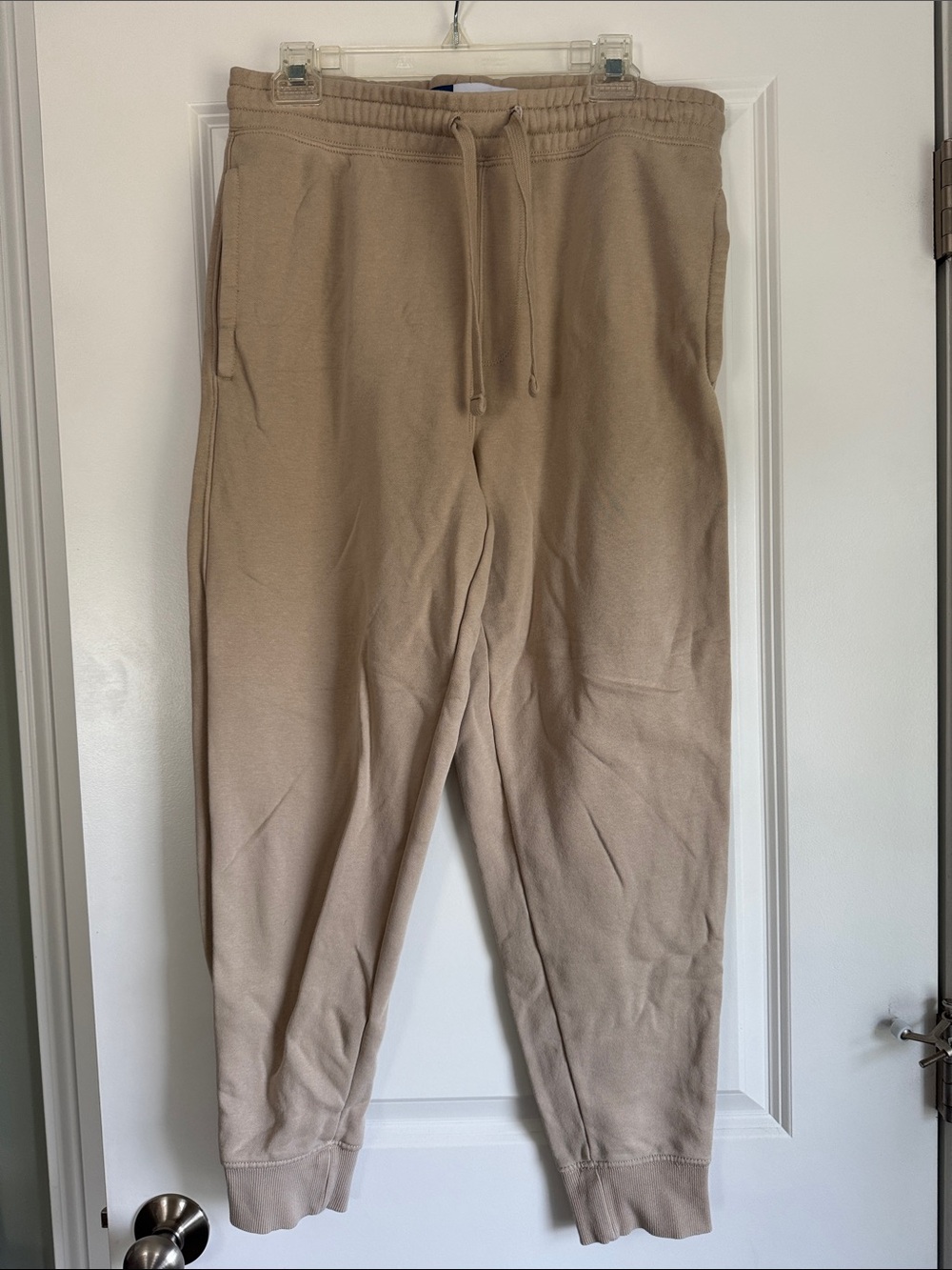 Old Navy Tan Drawstring Joggers